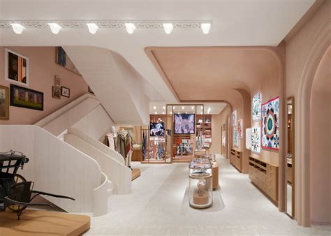 hermes store interior design|hermes textiles online.